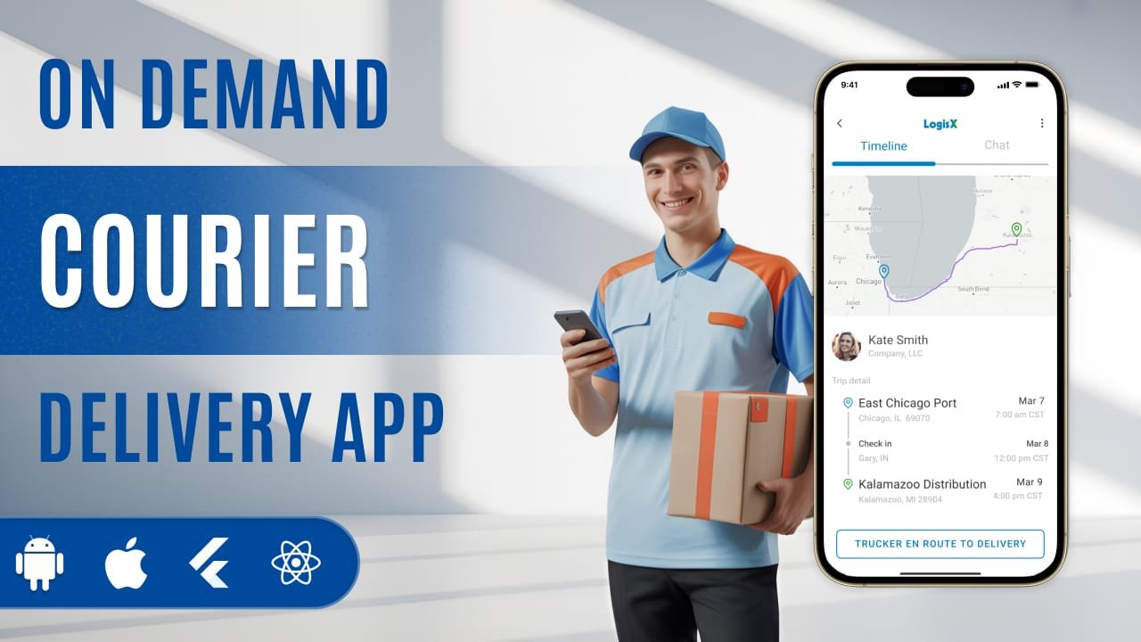 On-Demand Courier Delivery App