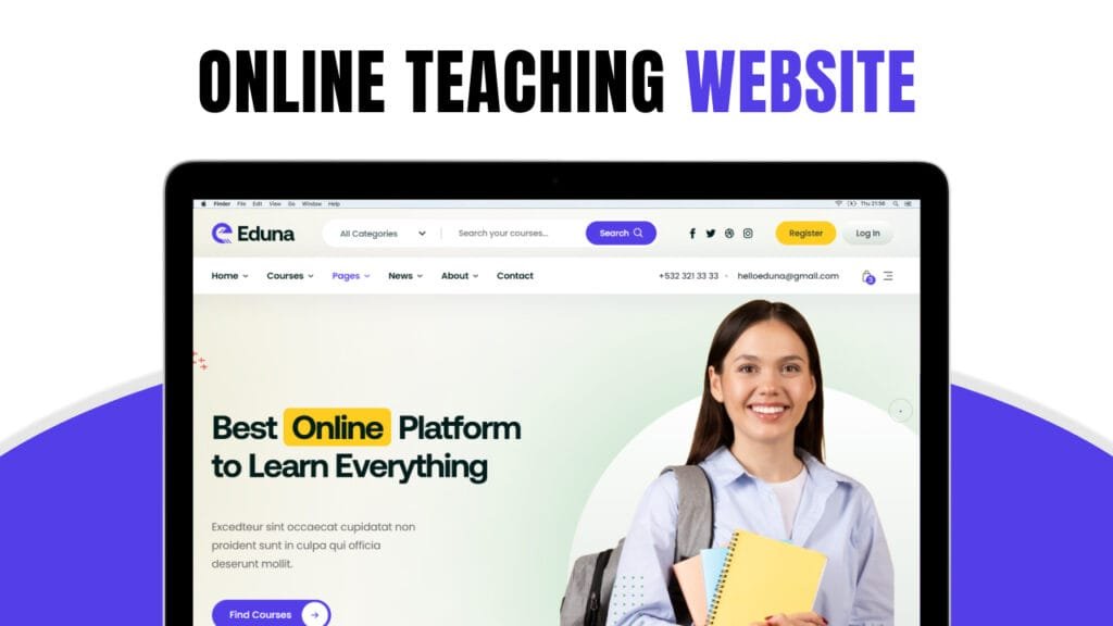 Teaching Website Development